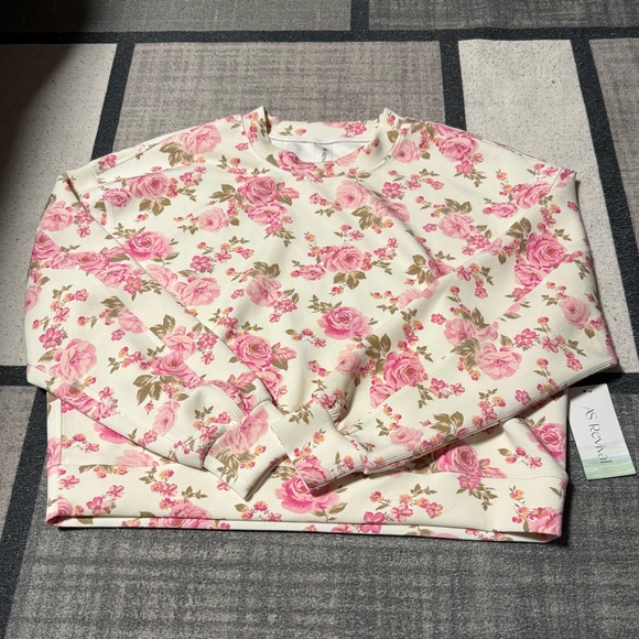 As Revival Tops - Altar’d State AS Revival Floral Sweatshirt